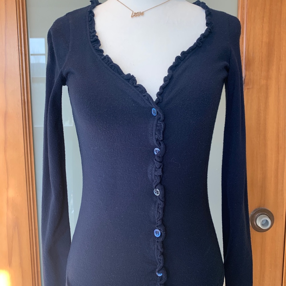 Moschino CheapandChic button up cardigan top